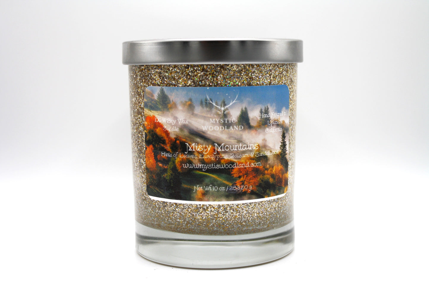 Misty Mountains Wooden Wick Glamour Jars