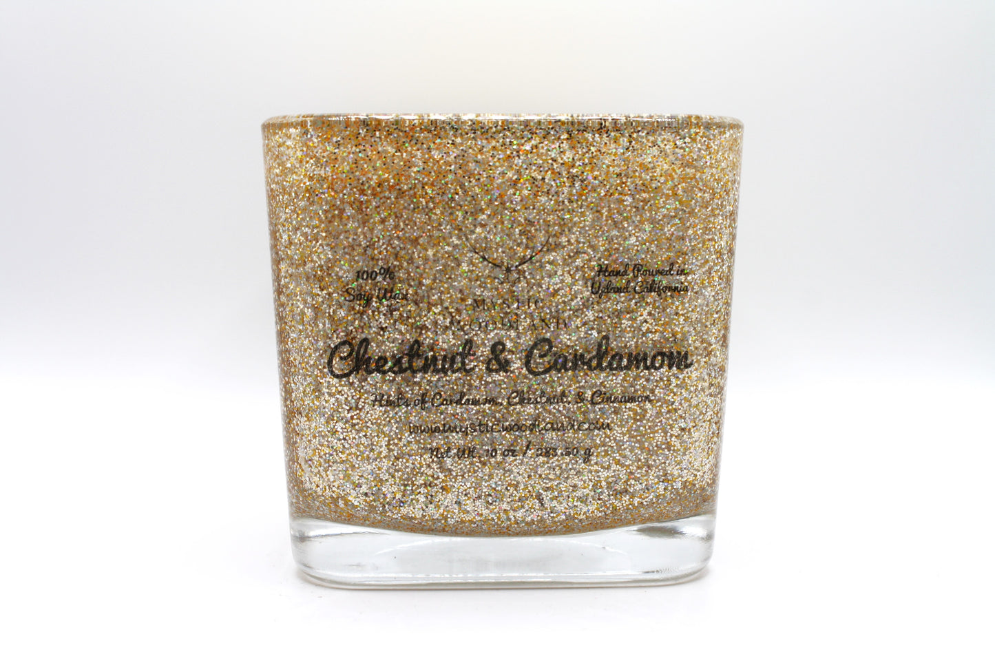 Chestnut and Cardamom Cotton Wick Glamour Jars