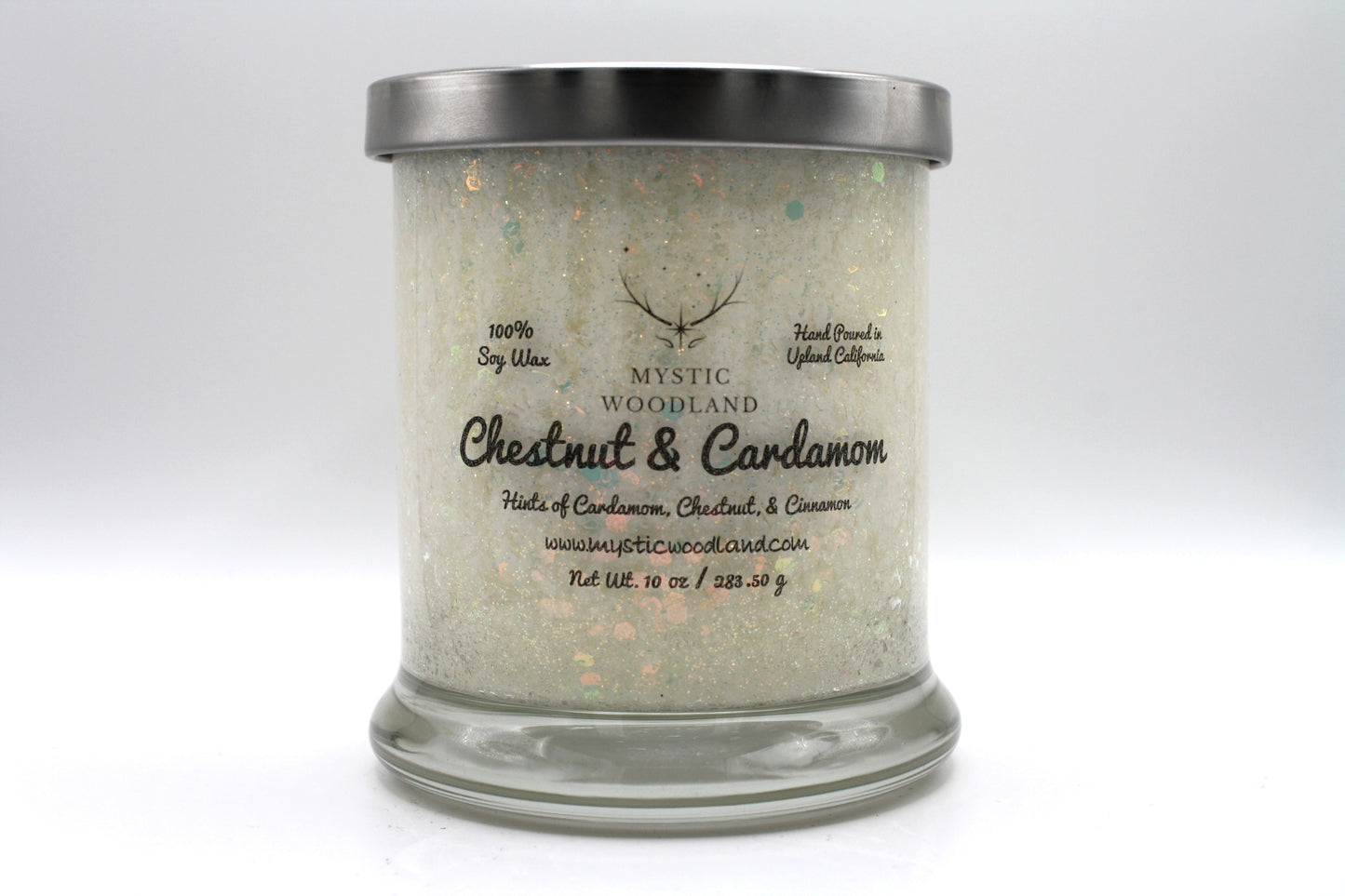 Chestnut and Cardamom Cotton Wick Glamour Jars