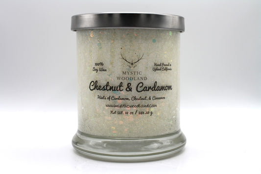 Chestnut and Cardamom Cotton Wick Glamour Jars