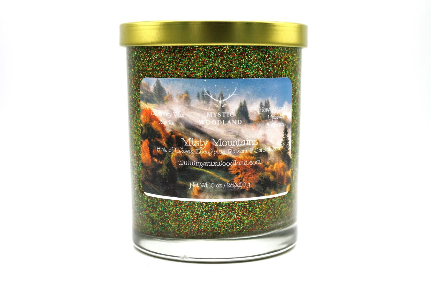 Misty Mountains Wooden Wick Glamour Jars