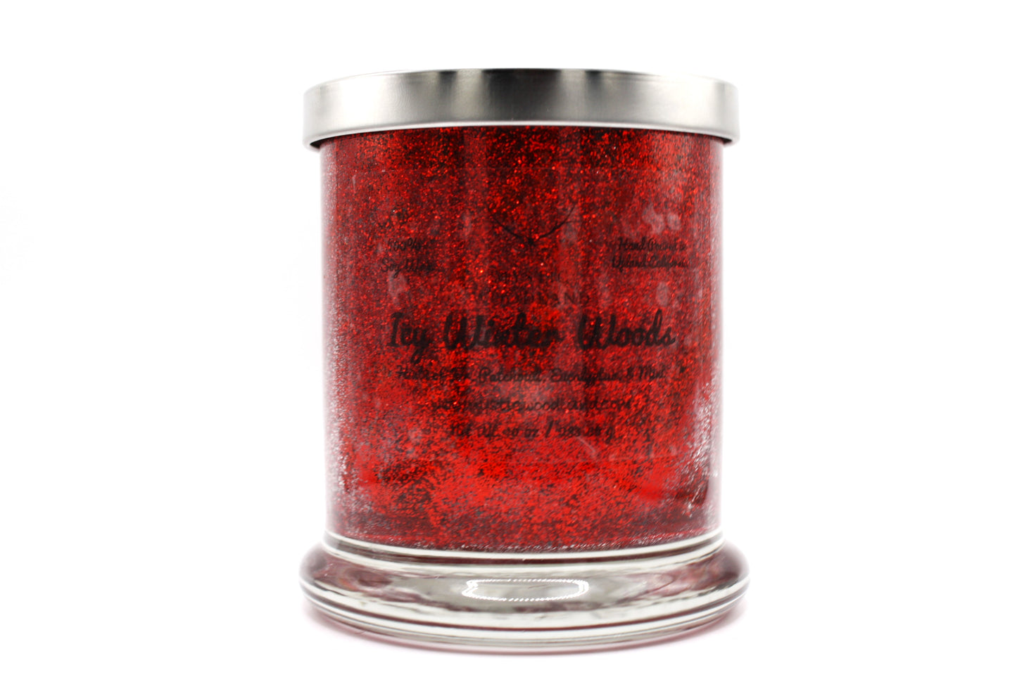 Icy Winter Woods Cotton Wick Glamour Jars