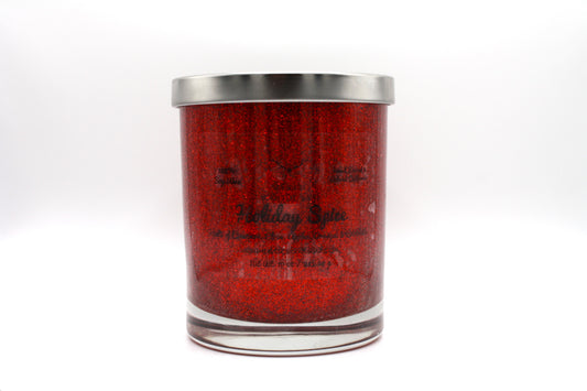 Holiday Spice Wooden Wick Glamour Jars